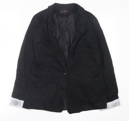 Womens UK Size 10 Evie Collection Black Jacket