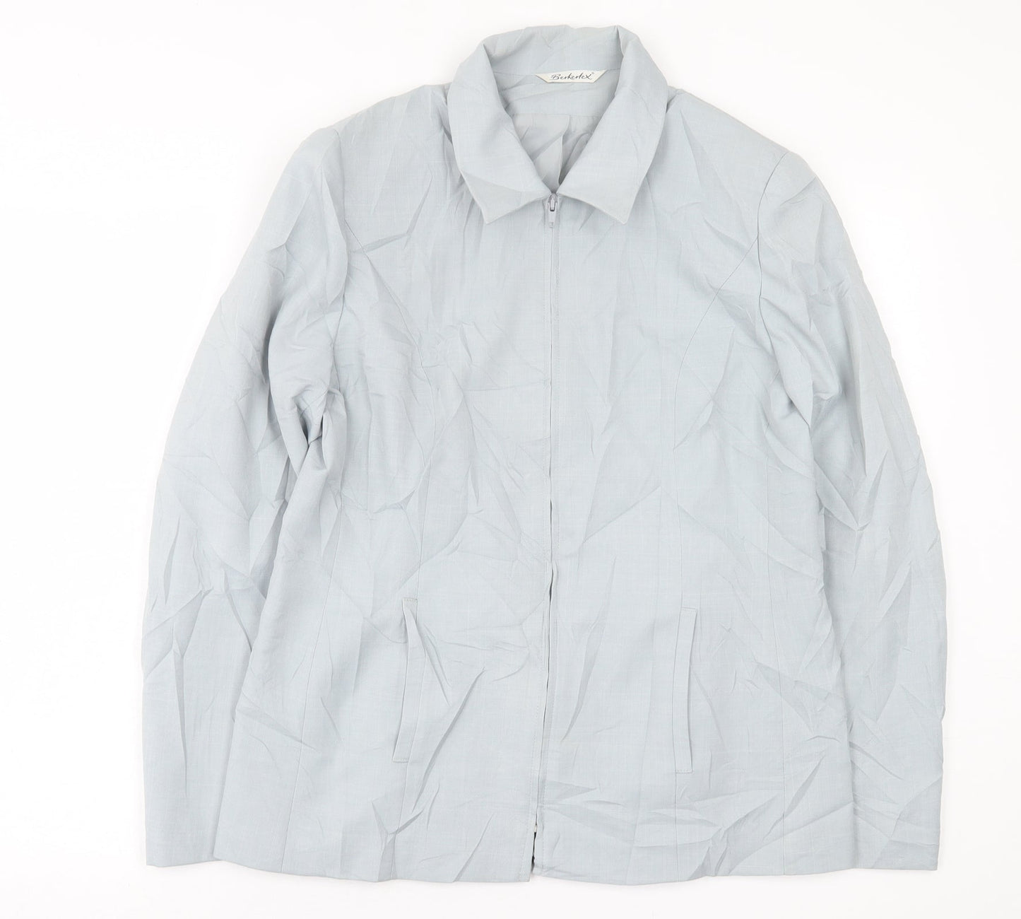 Womens UK Size 14 Berkertex Blue Jacket