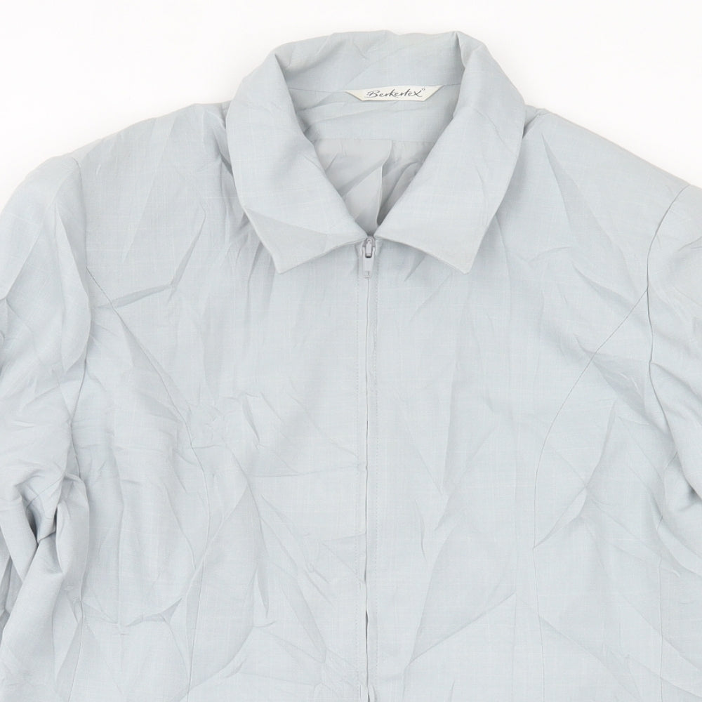 Womens UK Size 14 Berkertex Blue Jacket