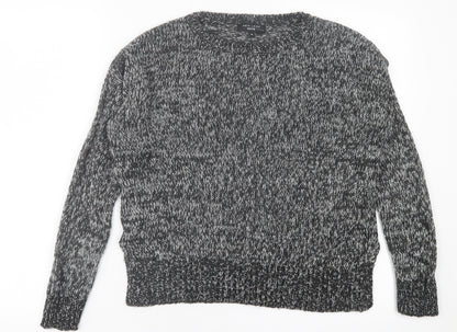 Womens UK Size M New Look Black Pullover Jumper