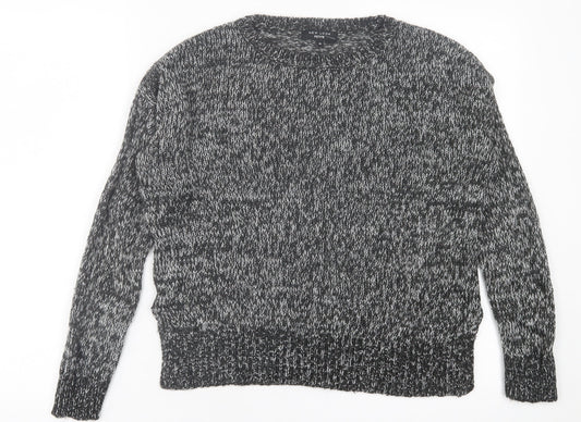 Womens UK Size M New Look Black Pullover Jumper