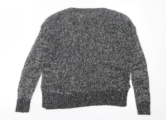 Womens UK Size M New Look Black Pullover Jumper