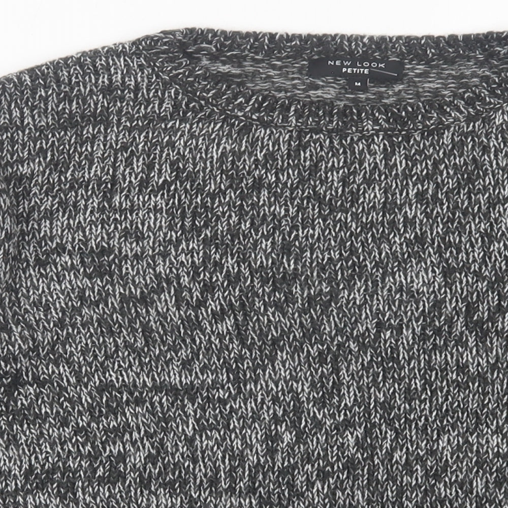 Womens UK Size M New Look Black Pullover Jumper