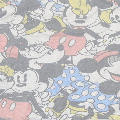 Womens UK Size 14 Disney Multicoloured Pullover Sweatshirt