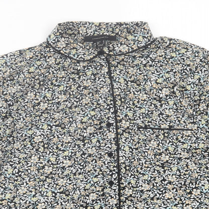Womens UK Size 10 Atmosphere Multicoloured Basic Button-Up