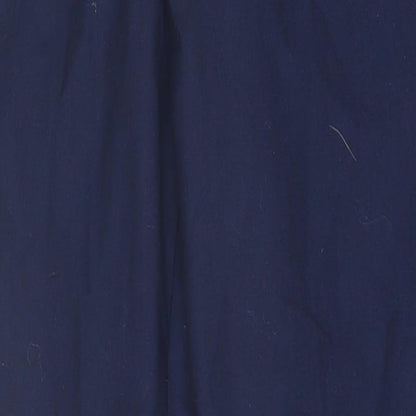 House Of Cavani Mens Blue  Polyester Trousers  Size 30 L29 in Regular Button - Short Leg