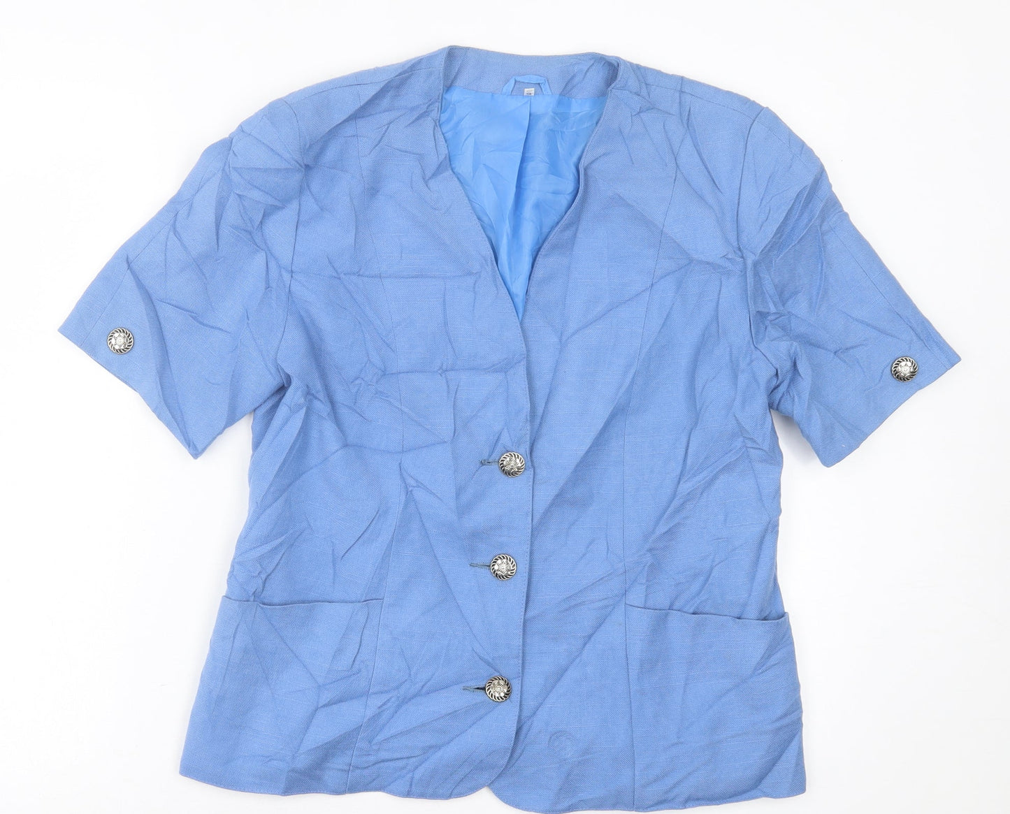 Womens UK Size 14 Preworn Blue Jacket