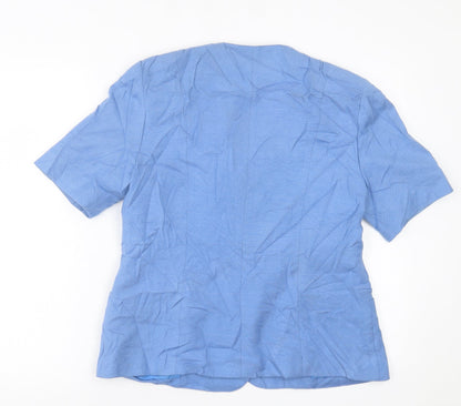 Womens UK Size 14 Preworn Blue Jacket