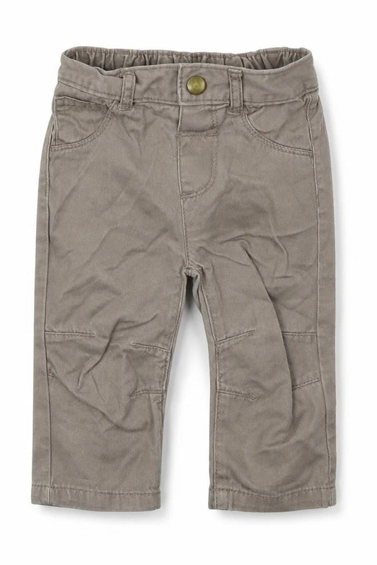 George Boys Beige  Cotton Capri Jeans Size 6-9 Months  Button