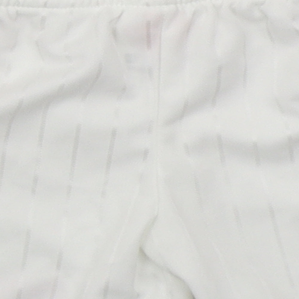 O'Neills Boys White  Polyester Sweatpants Trousers Size 0-3 Months   - Corgaigh