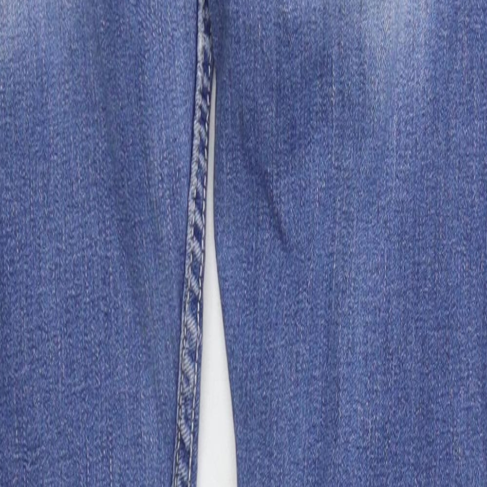 Denim Co Womens Blue  Cotton Skinny Jeans Size 8 L29 in Regular Button