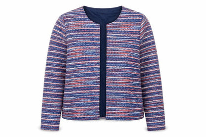 Womens UK Size S Anne De Lancay Blue Jacket