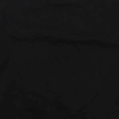 H&M Boys Black  Cotton Pullover Sweatshirt Size 9-10 Years  Pullover