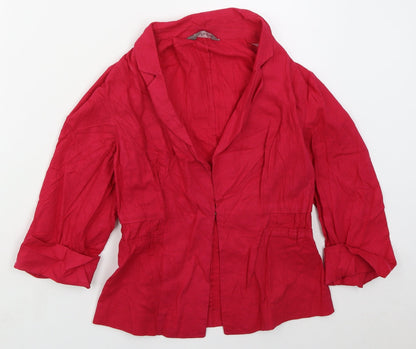 Womens UK Size 10 Marks and Spencer Pink Jacket
