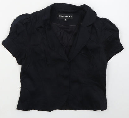 Womens UK Size 12 Warehouse Black Jacket