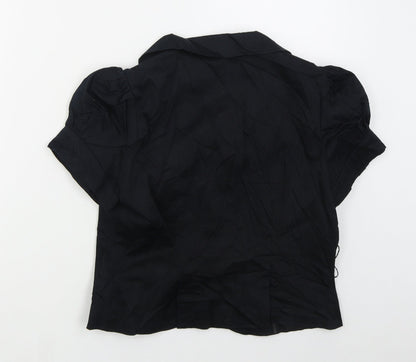 Womens UK Size 12 Warehouse Black Jacket