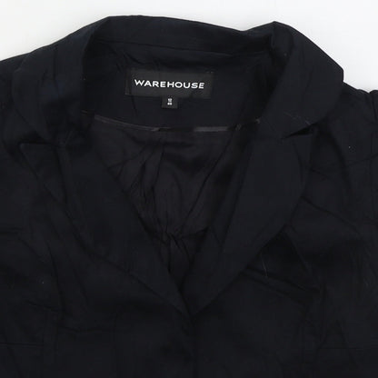 Womens UK Size 12 Warehouse Black Jacket
