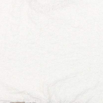 Womens UK Size S Preworn White  T-Shirt