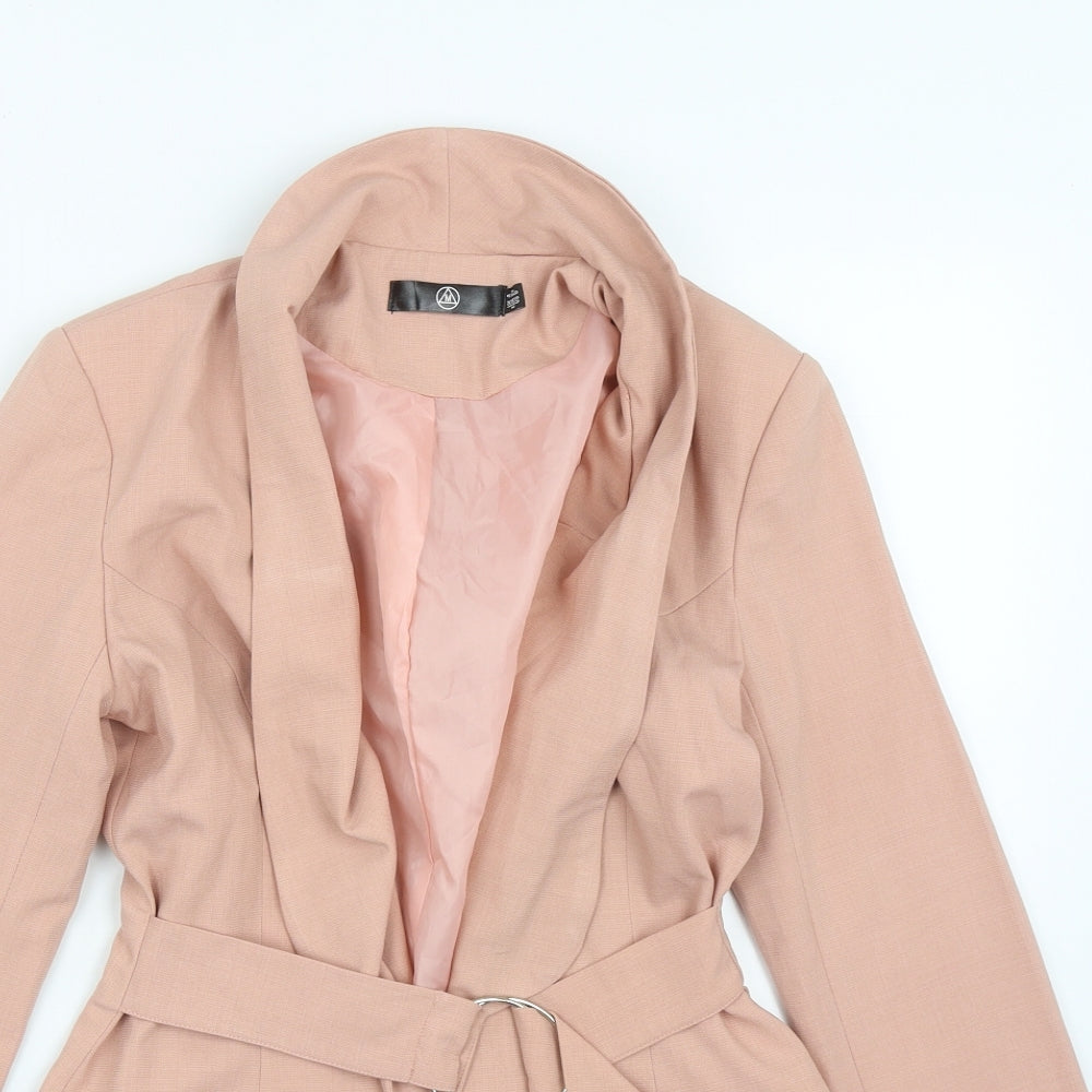 Womens UK Size 4 Missguided Pink Jacket