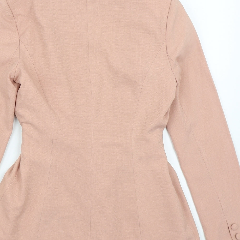 Womens UK Size 4 Missguided Pink Jacket