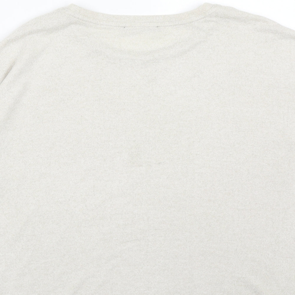 Womens UK Size 14 Marks and Spencer Beige Pullover Jumper