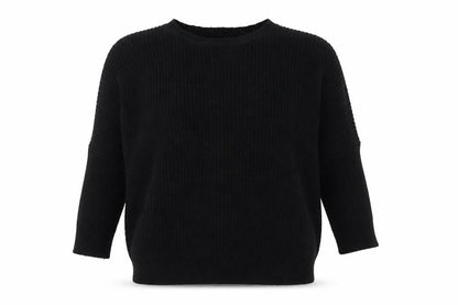Womens UK Size M Bershka Black Pullover Jumper
