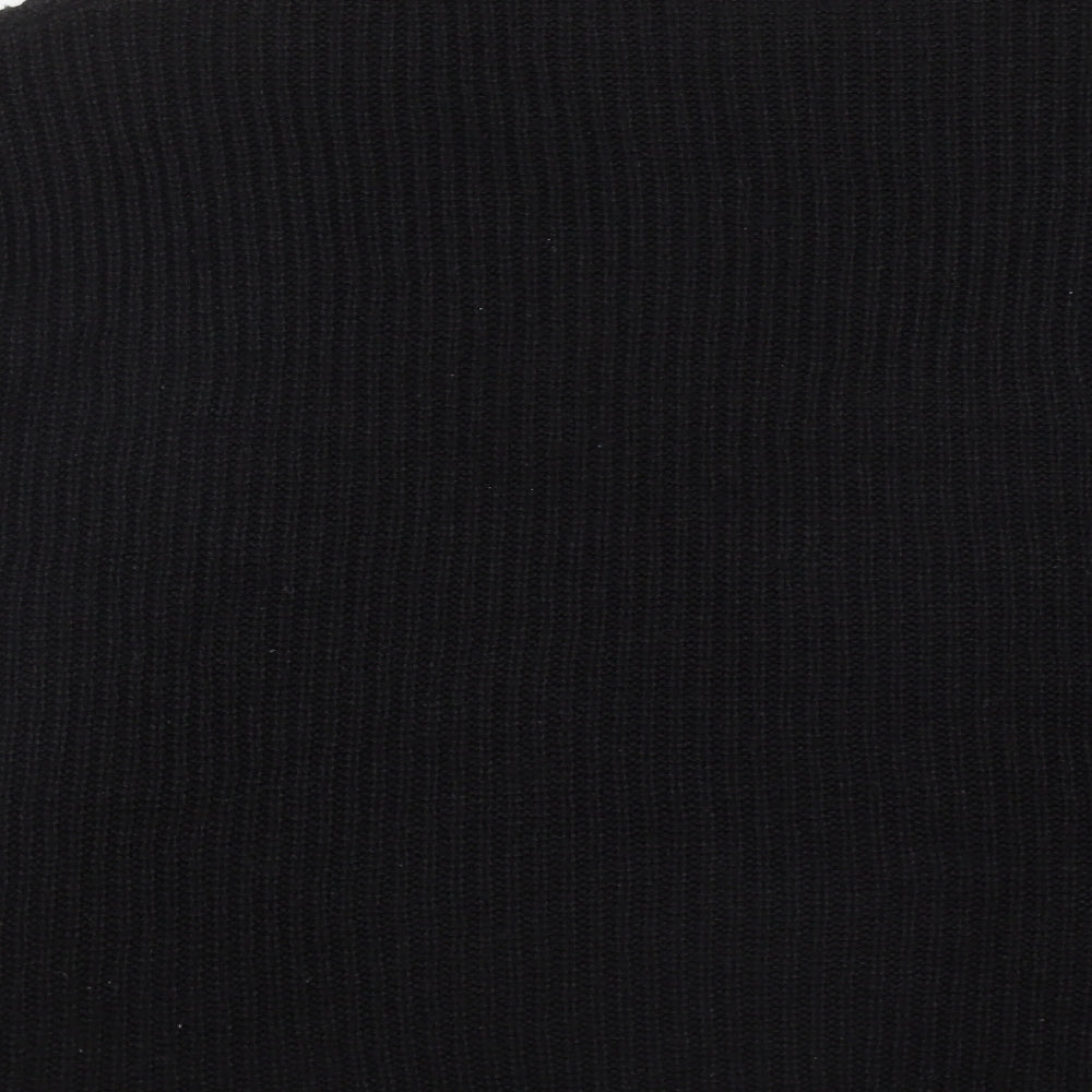 Womens UK Size M Bershka Black Pullover Jumper