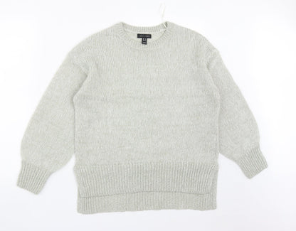 Womens UK Size S New Look Grey Pullover Jumper