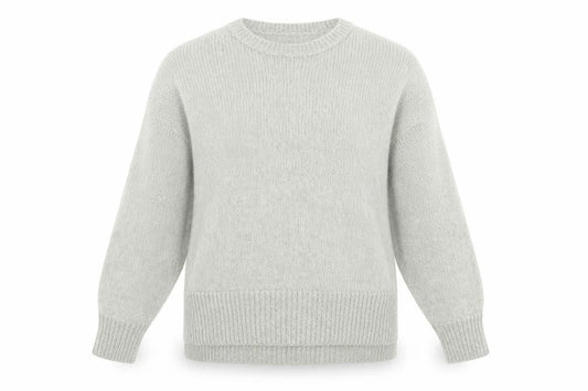 Womens UK Size S New Look Grey Pullover Jumper