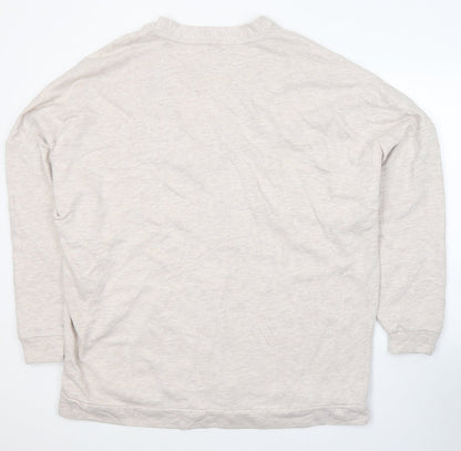 ASOS Mens Beige V-Neck  Cotton Cardigan Jumper Size S