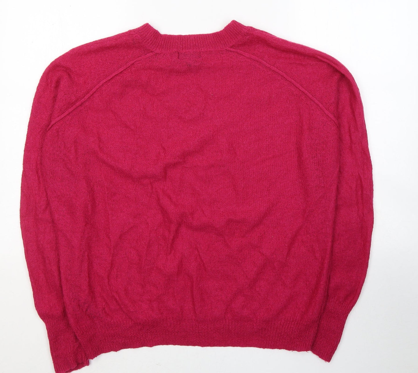 Womens UK Size 14 Topshop Pink Pullover Jumper