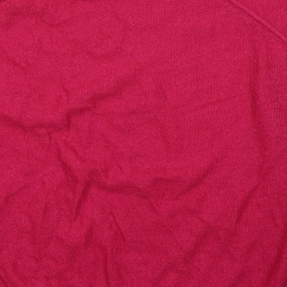 Womens UK Size 14 Topshop Pink Pullover Jumper