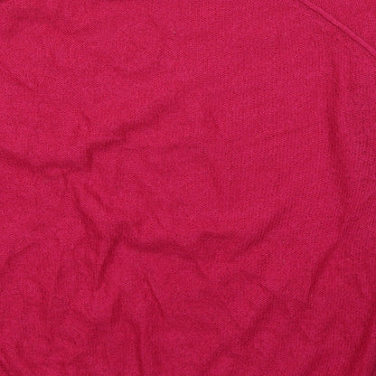 Womens UK Size 14 Topshop Pink Pullover Jumper