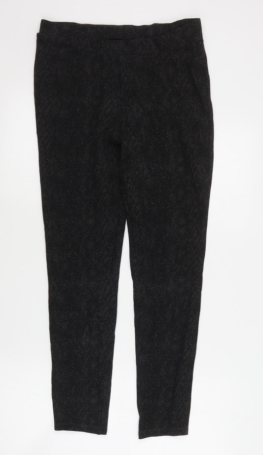 Womens UK Size 12 Marks and Spencer Regular Fit Jogger Grey Trousers