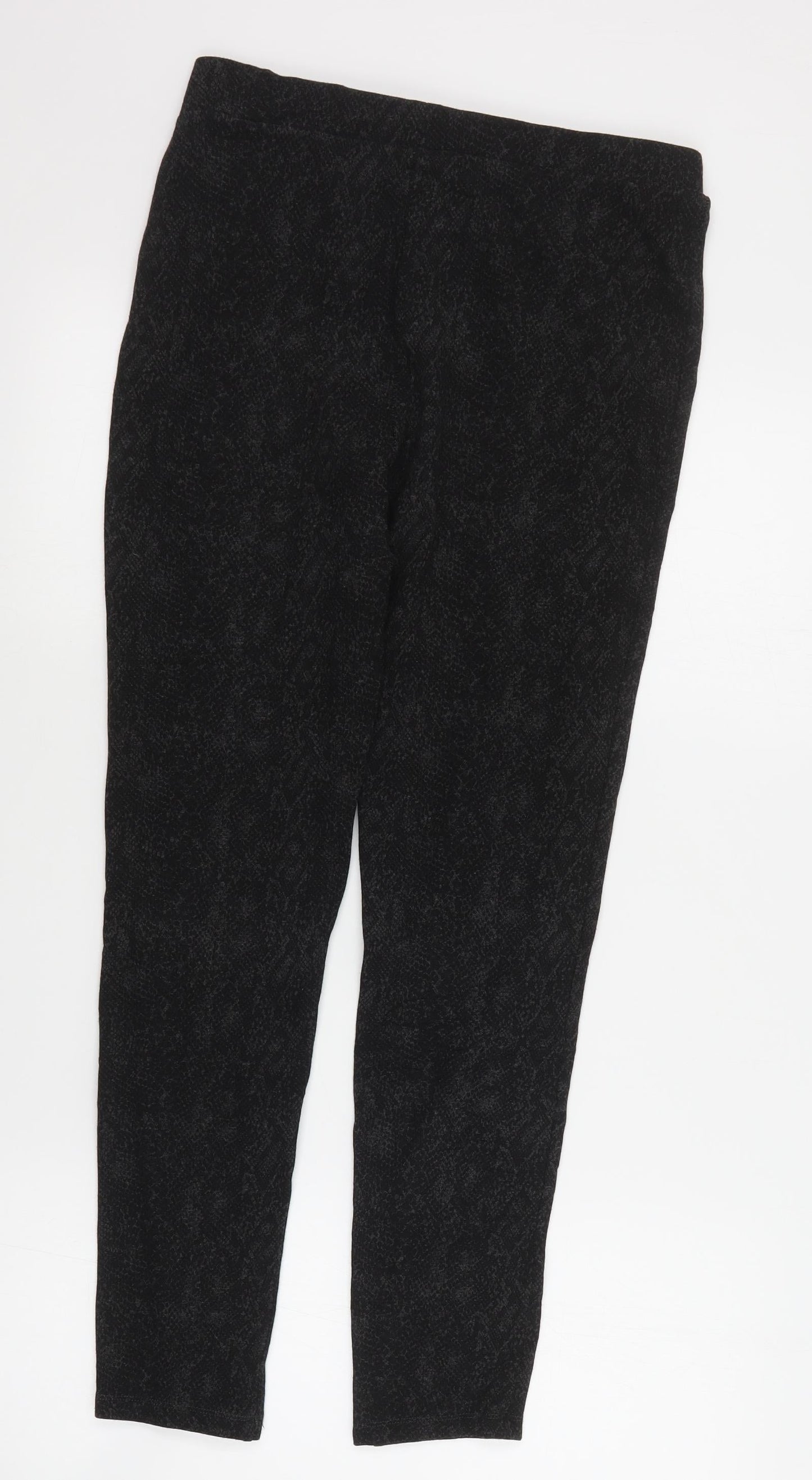Womens UK Size 12 Marks and Spencer Regular Fit Jogger Grey Trousers