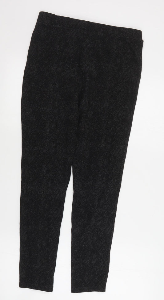 Womens UK Size 12 Marks and Spencer Regular Fit Jogger Grey Trousers