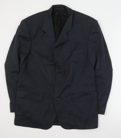 Mens UK Size L Burton Regular Blue Suit Jacket