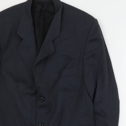 Mens UK Size L Burton Regular Blue Suit Jacket