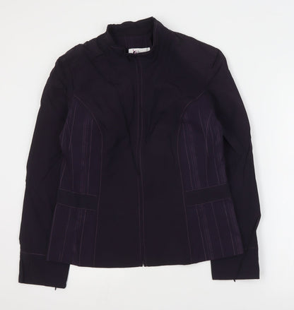 Affinites Womens Purple   Jacket  Size 16  Zip