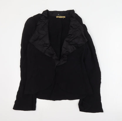 George Womens Black   Jacket  Size 12  Hook & Eye