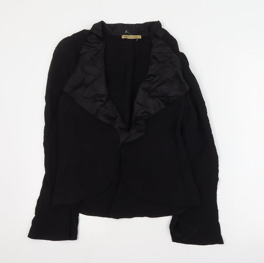 George Womens Black   Jacket  Size 12  Hook & Eye