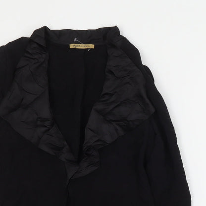 George Womens Black   Jacket  Size 12  Hook & Eye