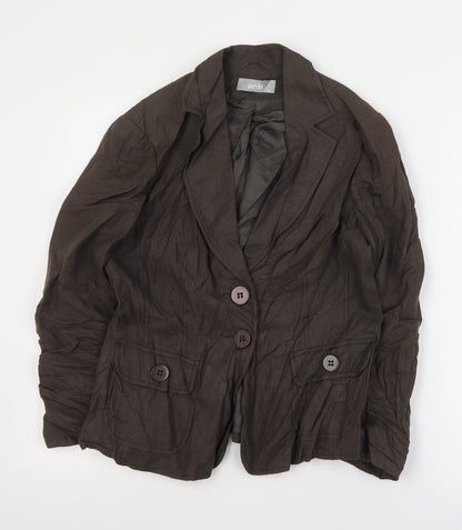 Womens UK Size 14 Wallis Brown Jacket