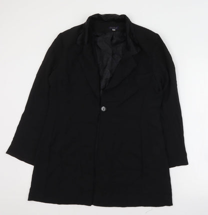 Epilogue Womens Black   Jacket  Size 14  Button