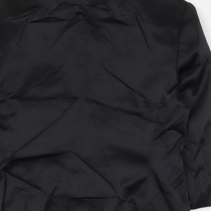 InWear Womens Black   Jacket  Size 10  Hook & Eye