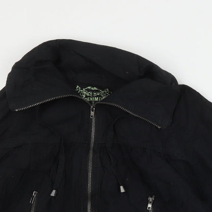 Primark Womens Black   Jacket  Size 12  Zip