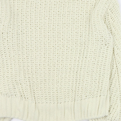 Womens UK Size XS H&M Beige Pullover Jumper