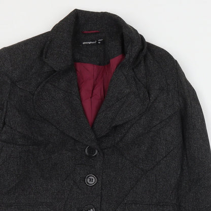 Primark Womens Grey  Polyester Jacket Suit Jacket Size 12