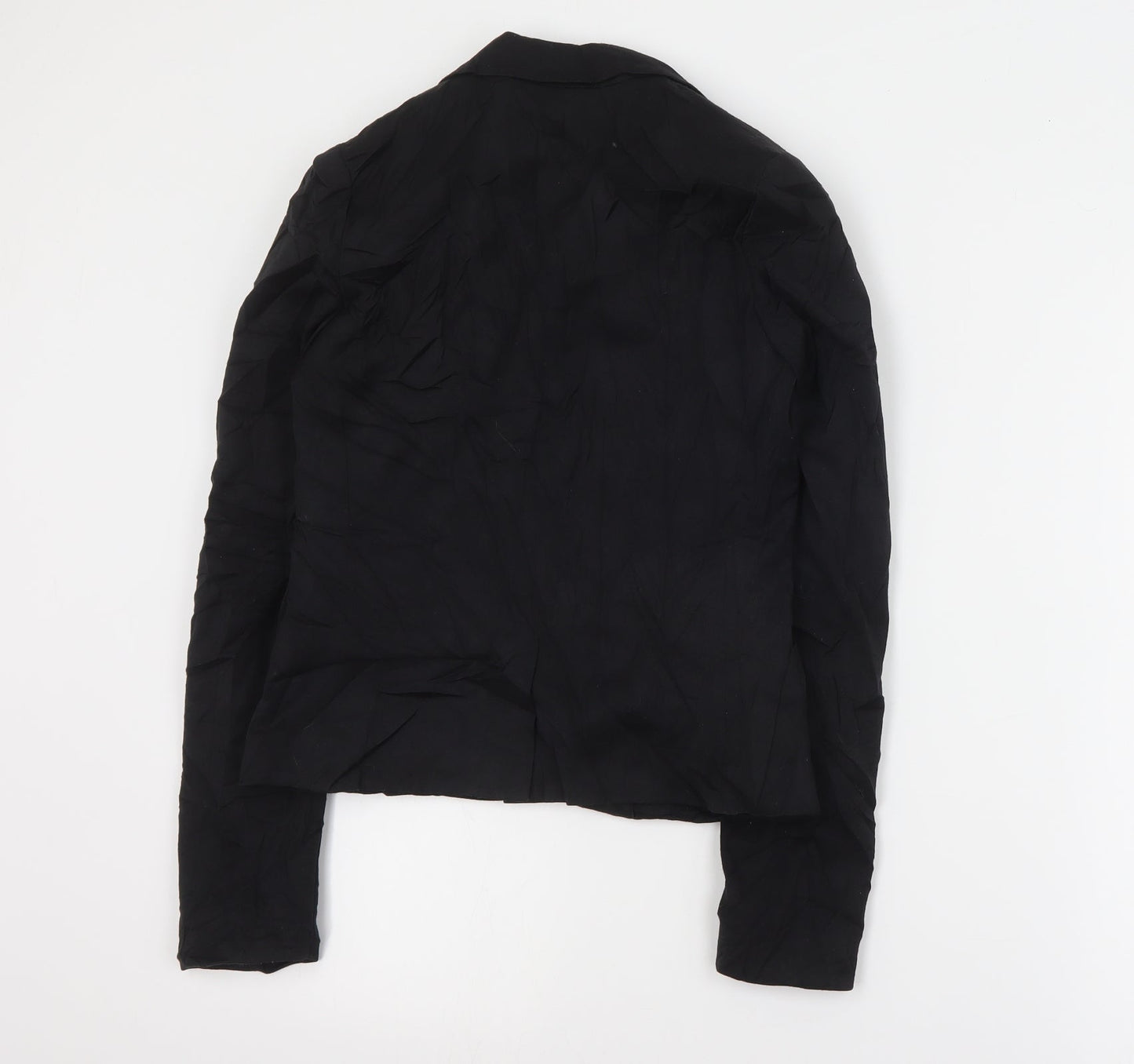 Womens UK Size 8 H&M Black Jacket