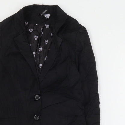Womens UK Size 8 H&M Black Jacket